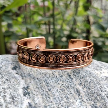 Nepali Handcrafted Healing Copper Fashion Bracelet
