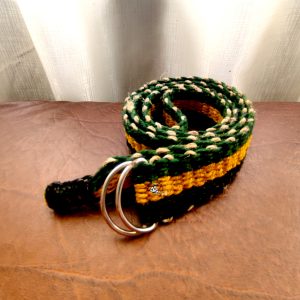 Himalayan Handcrafted Colorful Stripe Hemp Belt