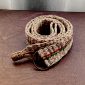 Himalayan Handcrafted Rasta Color Stripe Hemp Belt