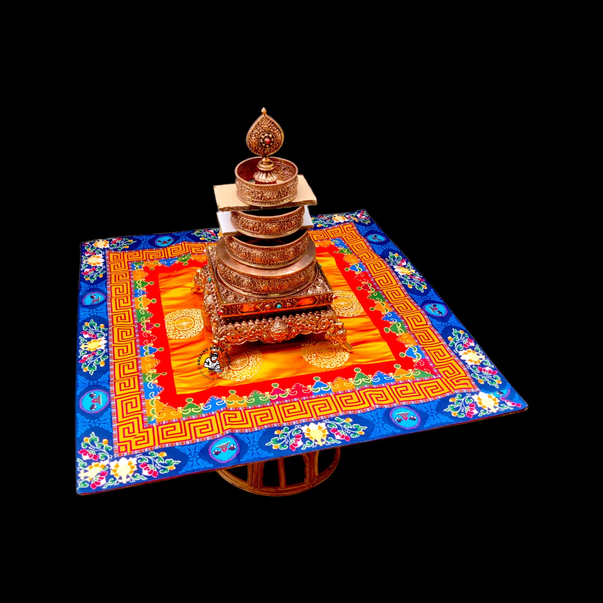 Buddhist Mandala Offering Ritual Kit