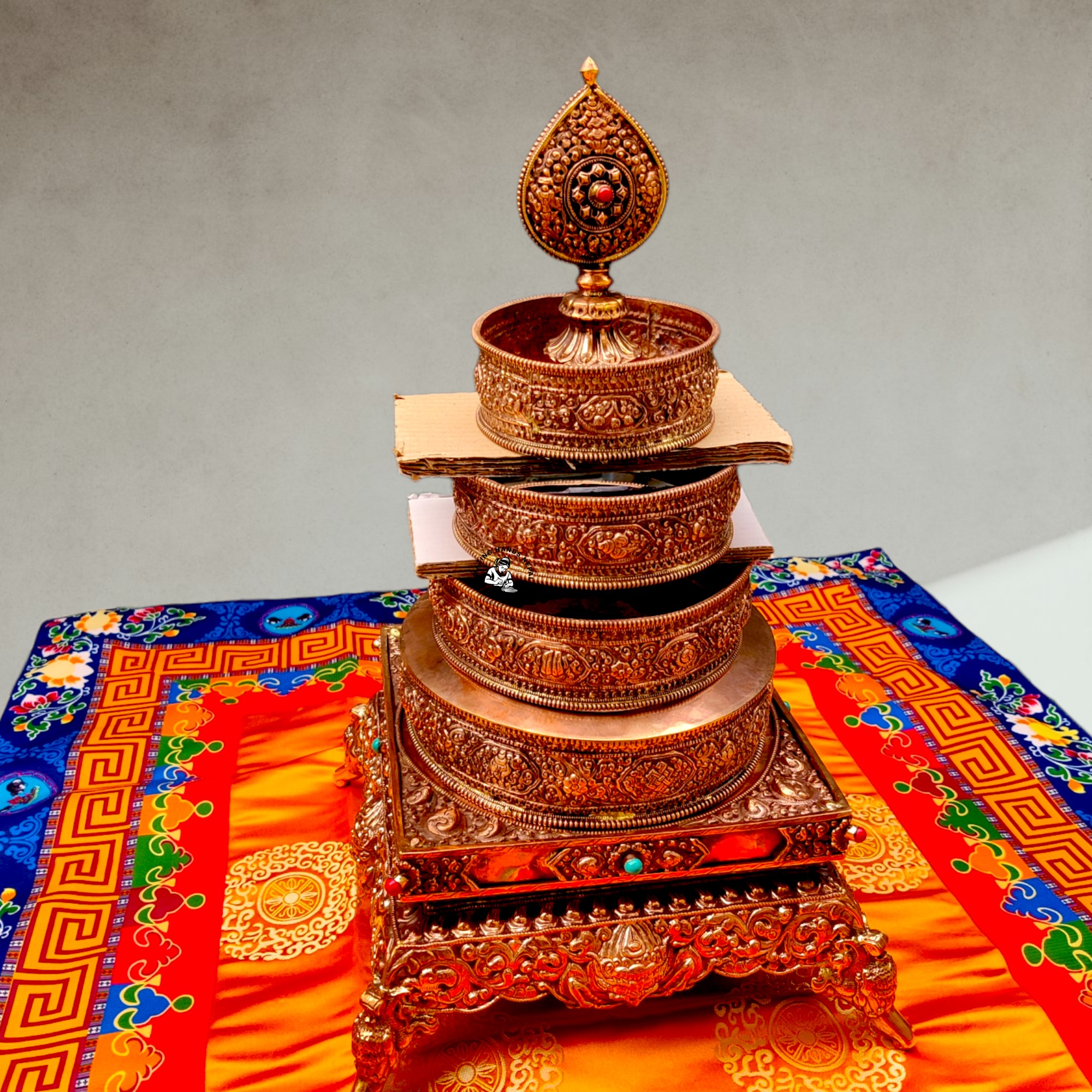 Buddhist Mandala Offering Ritual Kit