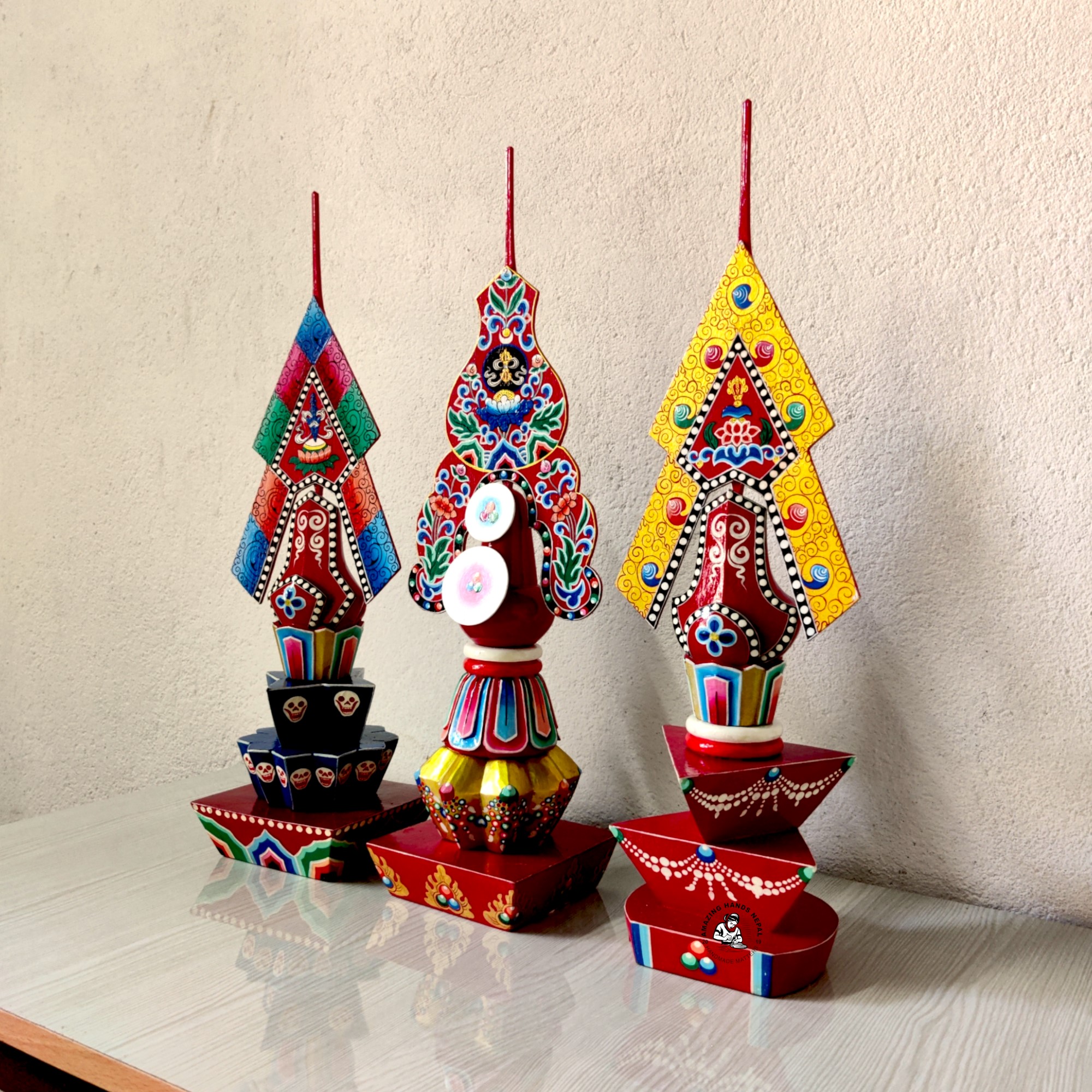 Dudjom Three Root Mandala Torma