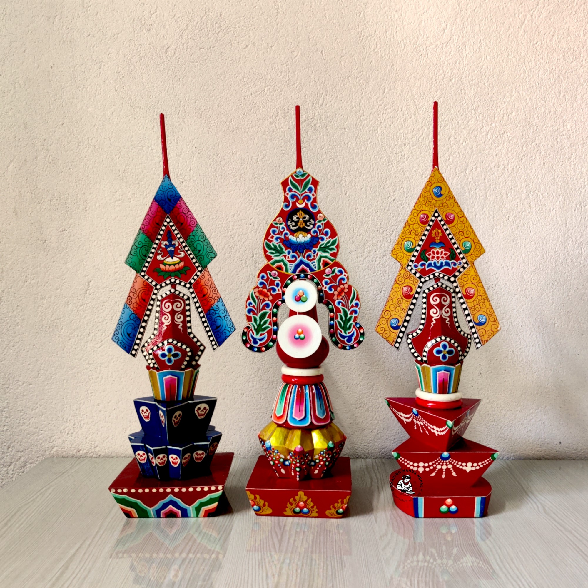 Dudjom Three Root Mandala Torma