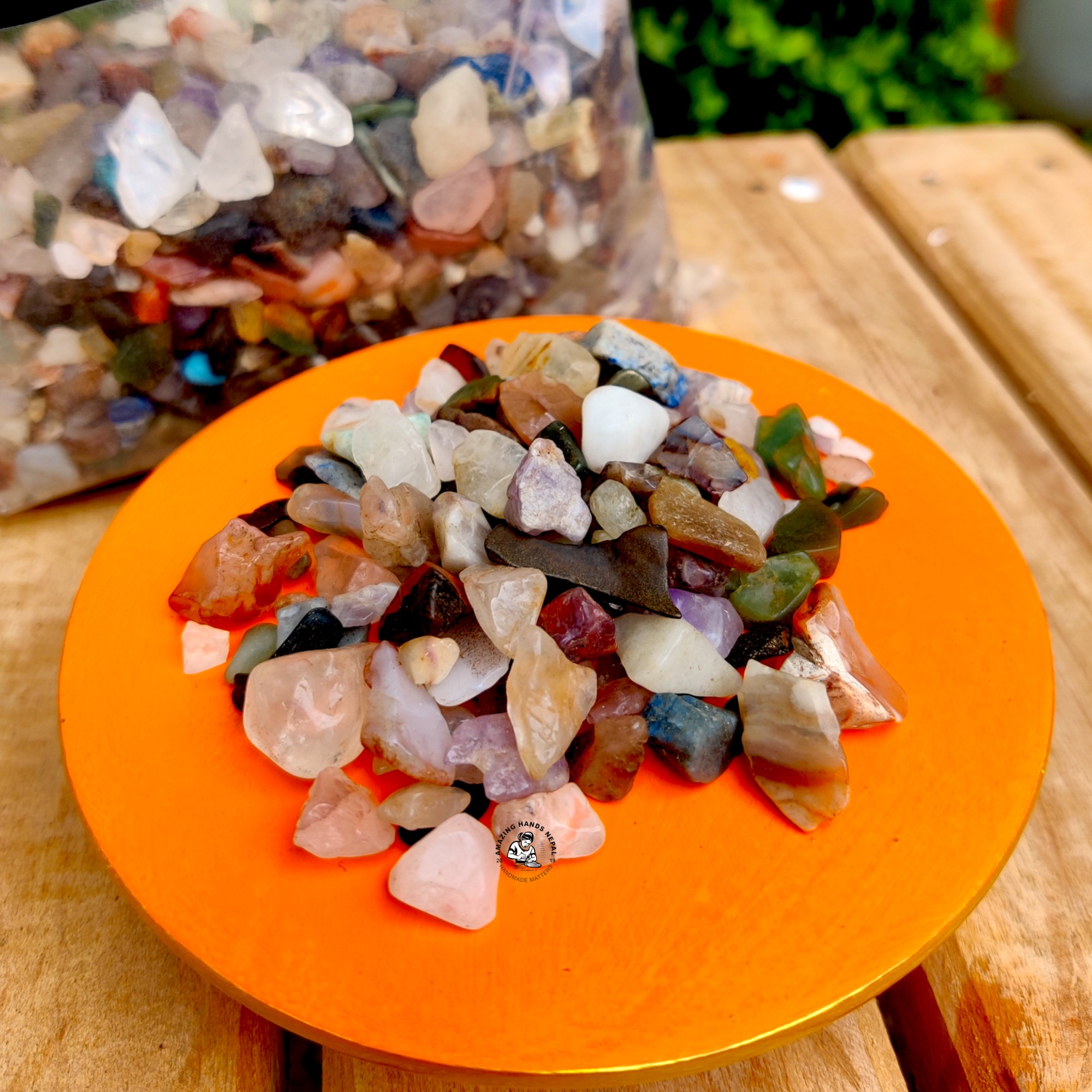 Semi-Precious Gemstones for Mandala Offerings