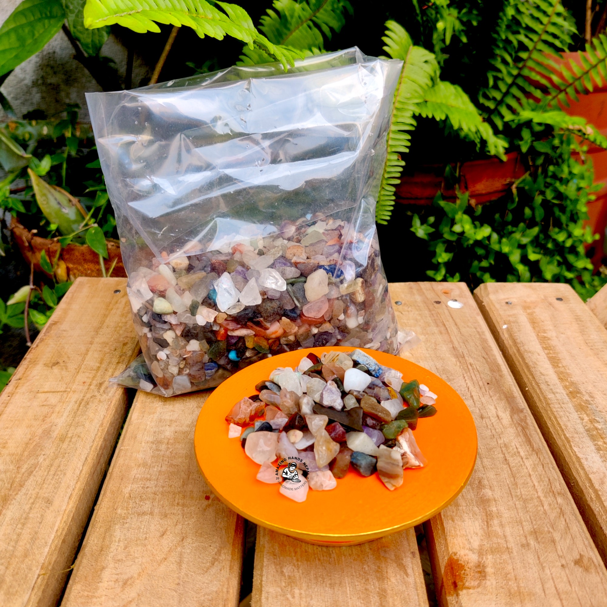 Semi-Precious Gemstones for Mandala Offerings