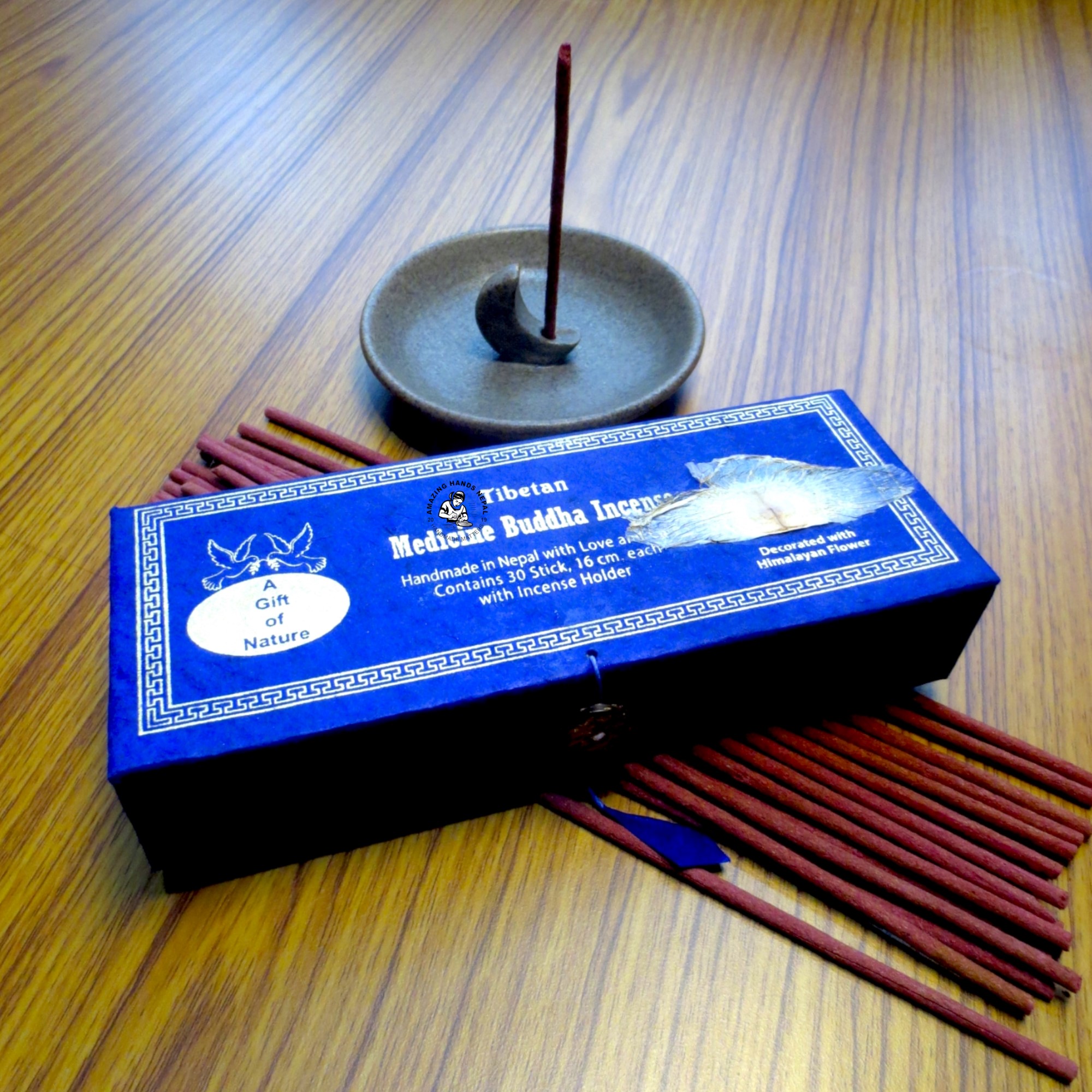 Tibetan Medicine Buddha Incense Gift Box